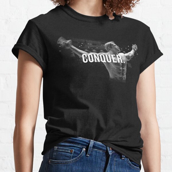 Vista previa del artículo con la obra «Arnold Schwarzenegger Mr Olympia Conquer», diseñado y vendido por gilbertop.