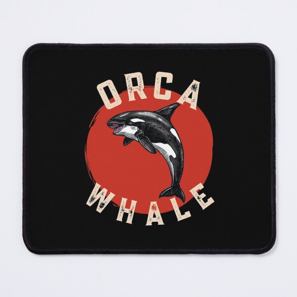 Item preview, Orca Killer Whale - Blackfish Drawing With Red Circle designed and sold by NechEmpire.