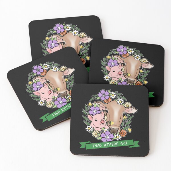 Item preview, Two Rivers 4-H Pig and Cow Faire Bel Tine Wheel of Time Parody Design  designed and sold by Candlewood Museum & Gift Shoppe.