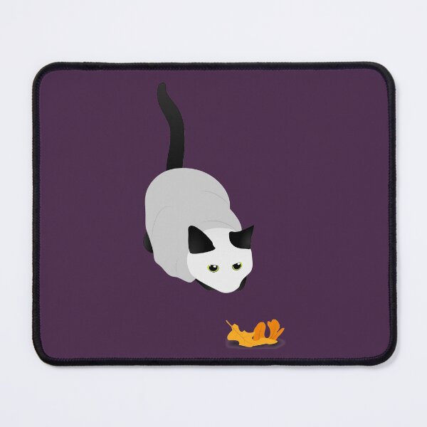 Item preview, Ghost Cat hunts Leaf designed and sold by Arianna Khalil.