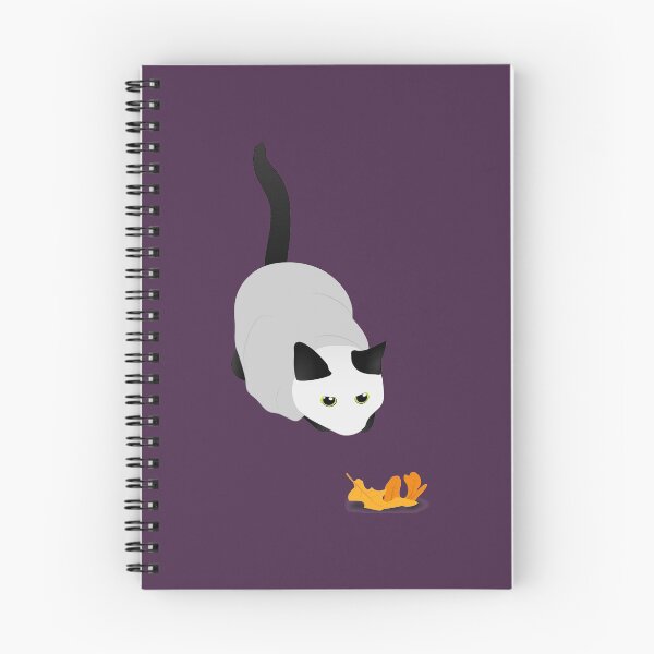 Item preview, Ghost Cat hunts Leaf designed and sold by Arianna Khalil.