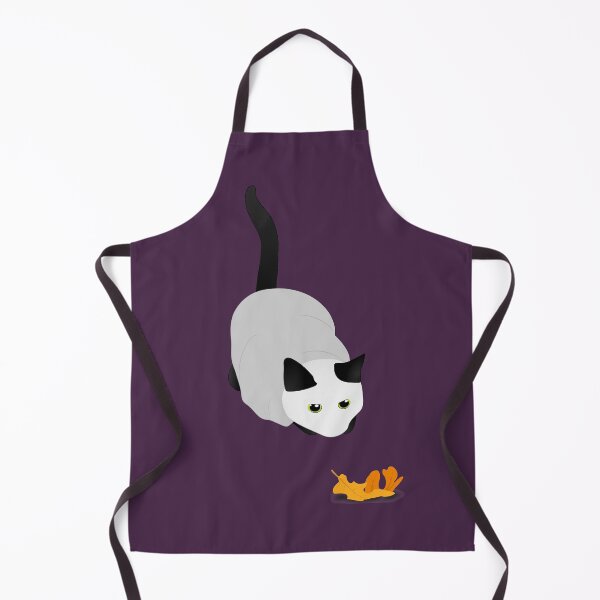 Item preview, Ghost Cat hunts Leaf designed and sold by Arianna Khalil.