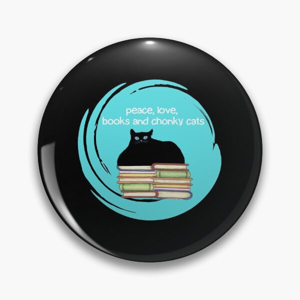 Item preview, Peace love books and chonky cats designed and sold by j9gothbe.