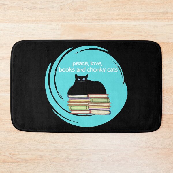 Item preview, Peace love books and chonky cats designed and sold by j9gothbe.