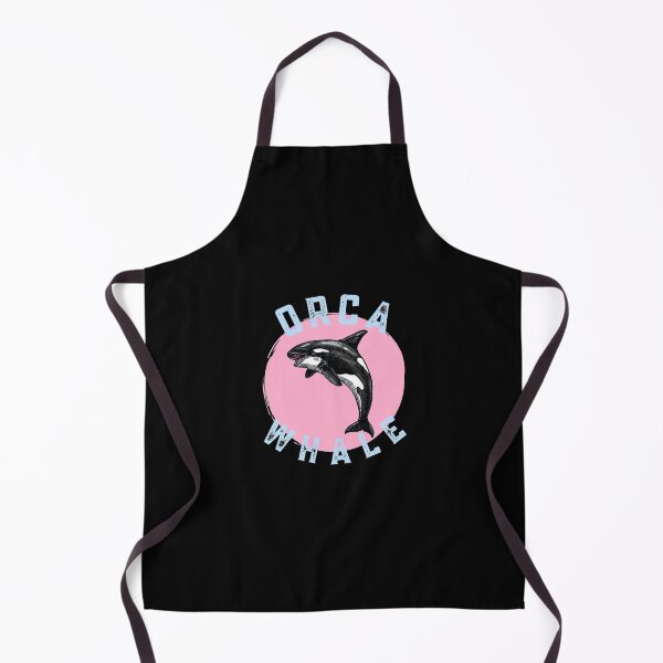 Item preview, Orca Killer Whale - Blackfish, Orcinus Drawing in Pink Circle designed and sold by NechEmpire.