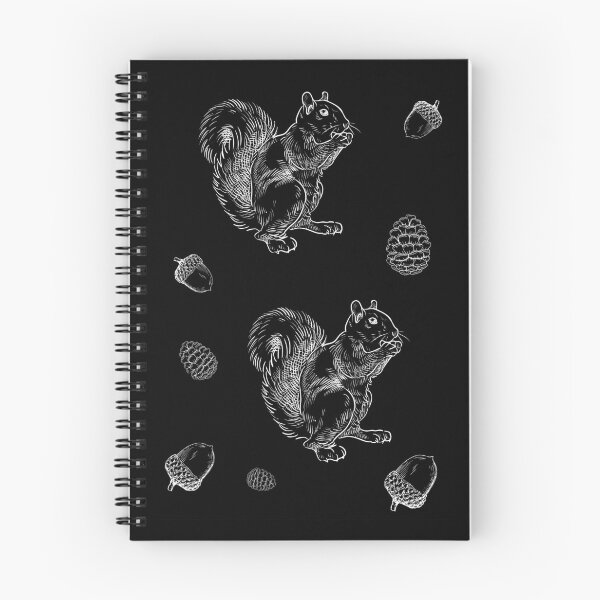 Item preview, Squirrel with acorn and pinecone - Woodland designed and sold by LukjanovArt.