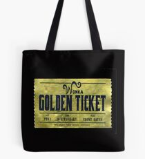 willy wonka golden ticket Tote Bag