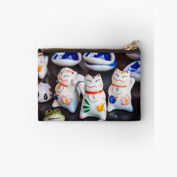 Item preview, Beckoning cat figurines designed and sold by Lyl Dil Creations.
