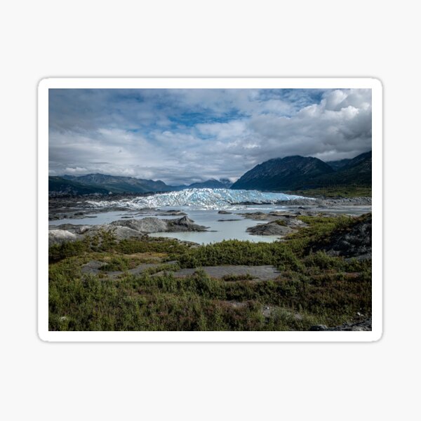 Alaska Matanuska Glacier Sticker