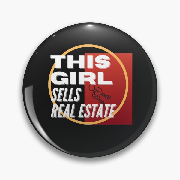 Item preview, This Girl Sells Real Estate Graphic Design designed and sold by adriana-holmes.