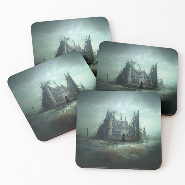 Item preview, Occult Gothic Aesthetic - Haunted House Goth Art designed and sold by GothicArtsy.