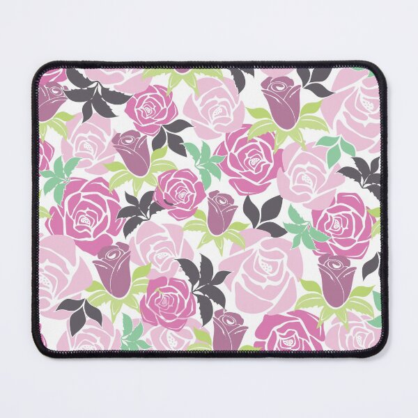 Item preview, Overlapping Pink Roses from the Fancy Floral Zebra Collection designed and sold by CJAura by Claire Jane Johnson.