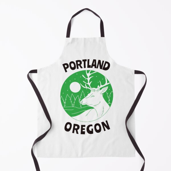 Item preview, PORTLAND OREGON "SCENIC DEER" T-SHIRT/STICKER 503 HOMETOWN designed and sold by BestCoolStuff.