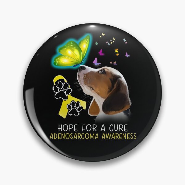 Item preview, Beagle Hope For A Cure Adenosarcoma Awareness designed and sold by Grooffos.
