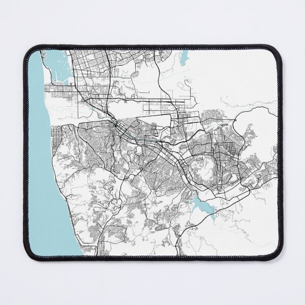 Item preview, Tijuana City Map of Mexico - Circle designed and sold by deMAP.