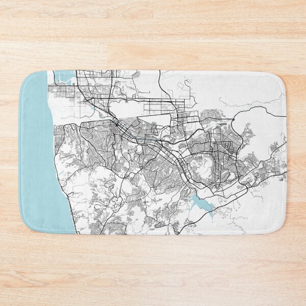 Item preview, Tijuana City Map of Mexico - Circle designed and sold by deMAP.