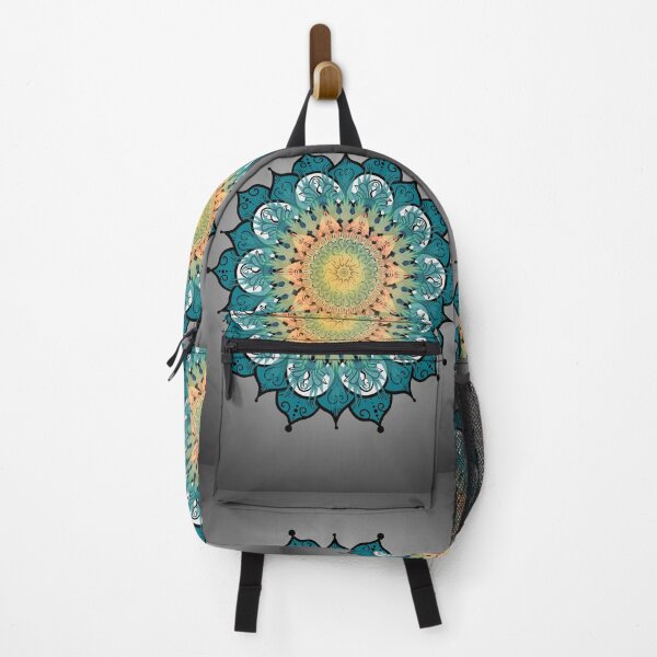 Item preview, Green and Gold Mandala Graphic Hindi Art design designed and sold by WonderfulHumans.