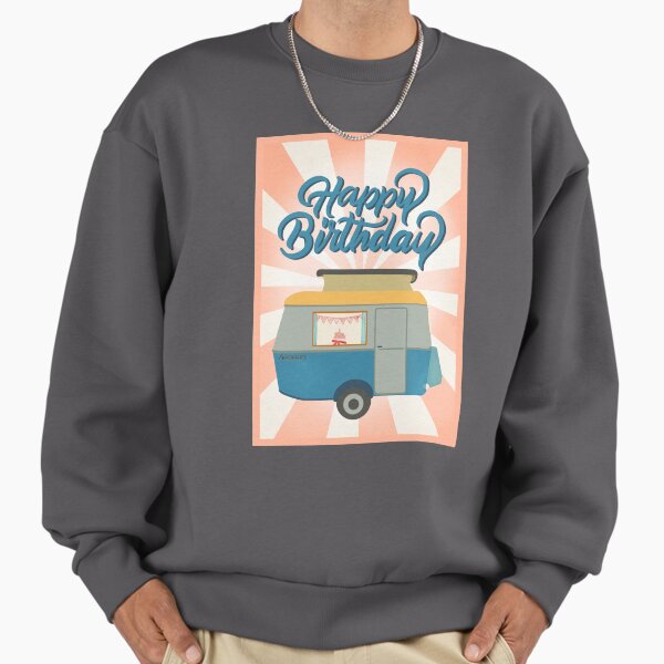 Brthday Card For Her Caravan Vntage Caravan Wth Buntng - Etsy - View #2