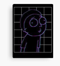 3D Morty Canvas Print