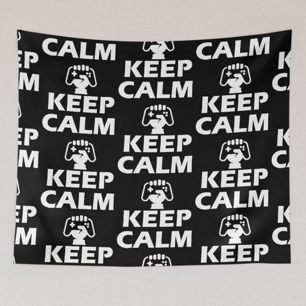 Item preview, Keep Calm and I am Playing Games Gaming I pause my game to be here Art Design Happy Apparel Essential Inspiration Joy Mood Funny designed and sold by DesignByHeartUK.