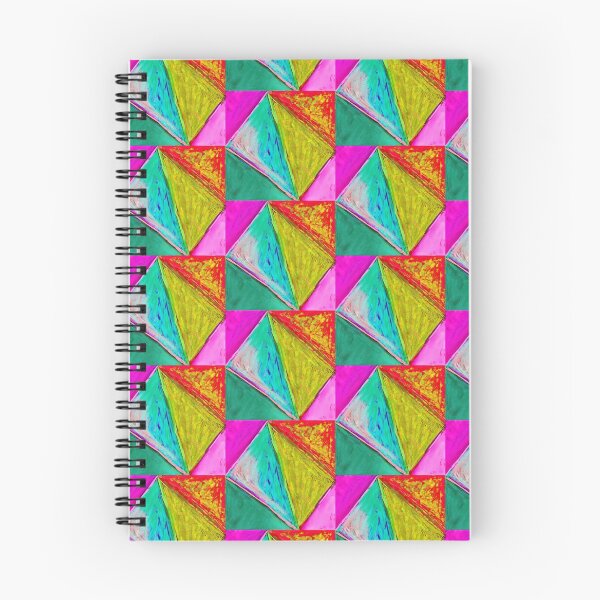 Item preview, Triangles III, a lyrical colour field abstract painting designed and sold by thalasson.