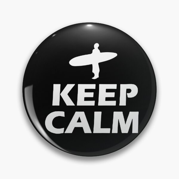 Item preview, Keep Calm and Surfboard Evolution Surfing Love Wave Riding Gift Premium Apparel Funny Holiday Xmas designed and sold by DesignByHeartUK.