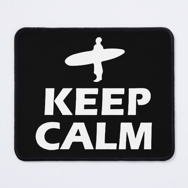 Item preview, Keep Calm and Surfboard Evolution Surfing Love Wave Riding Gift Premium Apparel Funny Holiday Xmas designed and sold by DesignByHeartUK.