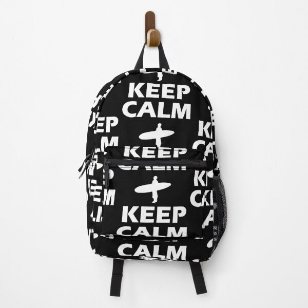 Item preview, Keep Calm and Surfboard Evolution Surfing Love Wave Riding Gift Premium Apparel Funny Holiday Xmas designed and sold by DesignByHeartUK.
