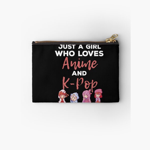 Item preview, Just A Girl Who Loves Anime and K-Pop designed and sold by SilkenDove.