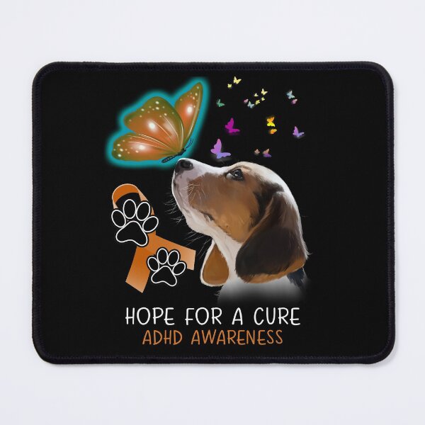 Item preview, Beagle Hope For A Cure ADHD Awareness designed and sold by Grooffos.