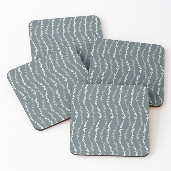 Item preview, Blue and white vines designed and sold by AllisonDelDuca.