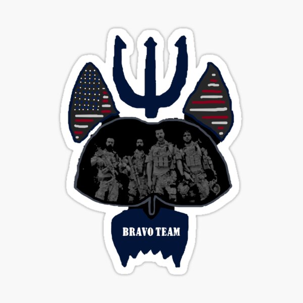 "seal team PATRIOTIC BRAVO TEAM " Sticker for Sale by coffeecountyjim