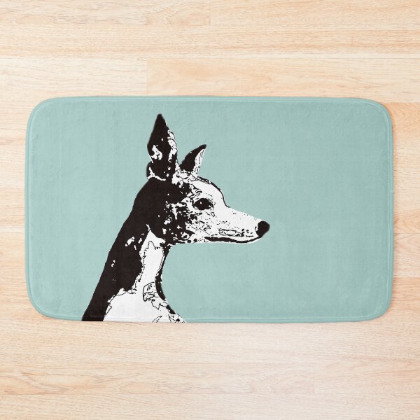 Item preview, Whippet in black and white  designed and sold by Lemontreeart63.
