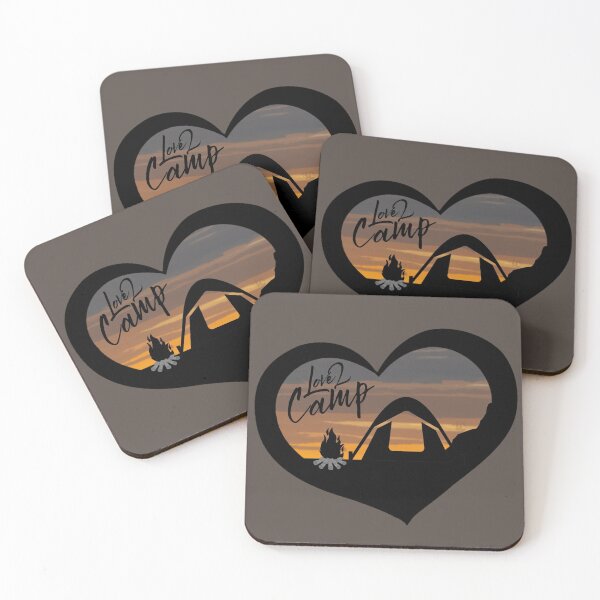 Item preview, Love 2 Camp, Camping Design for Hikers, Campers, and Outdoor enthusiasts designed and sold by LifeCrush.