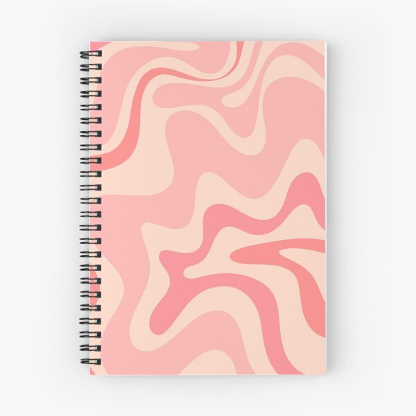 Item preview, Retro Liquid Swirl Abstract in Blush Pink Tones 2 designed and sold by kierkegaard.