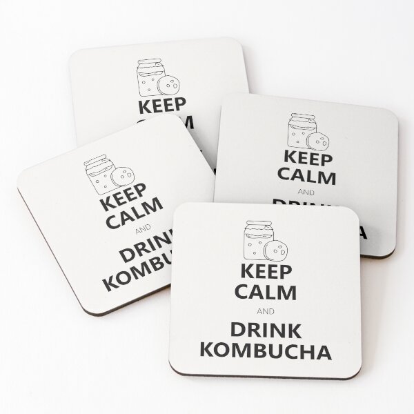 Item preview, Keep calm and drink Kombucha designed and sold by birdo-art.