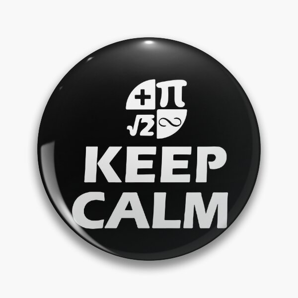 Item preview, Keep Calm Love Math I love mathematics formula pie infinity Gift friend Funny Art Design Happy Apparel Essential Inspiration Joy Mood designed and sold by DesignByHeartUK.