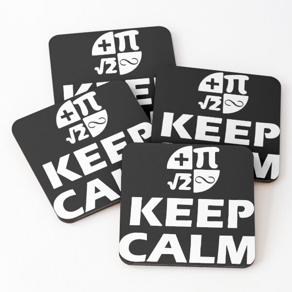 Item preview, Keep Calm Love Math I love mathematics formula pie infinity Gift friend Funny Art Design Happy Apparel Essential Inspiration Joy Mood designed and sold by DesignByHeartUK.