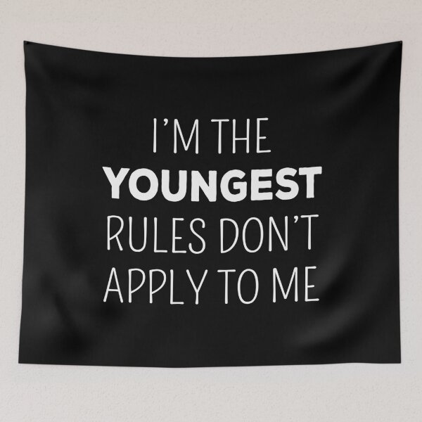 Item preview, Matching Family - Youngest One Rules Don't Apply I designed and sold by Lemon Pepper.