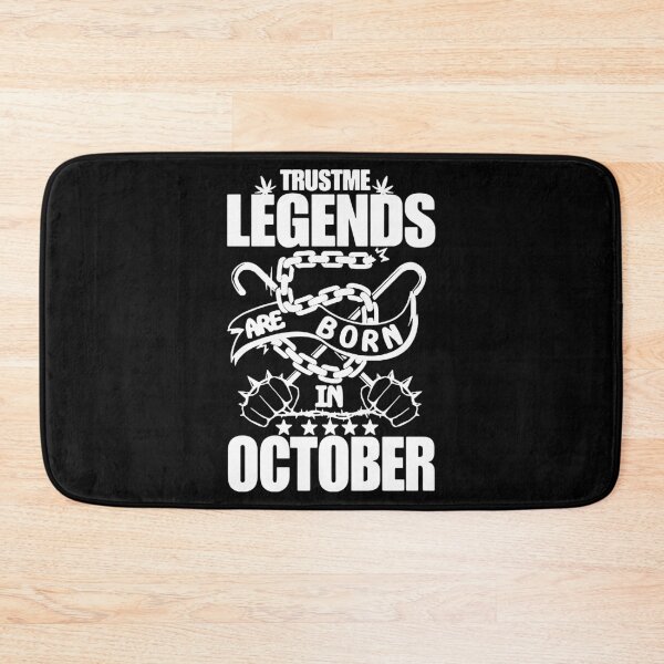 Item preview, Trust me Legends are born in October Chains Gift Premium Apparel Funny Holiday Xmas designed and sold by DesignByHeartUK.