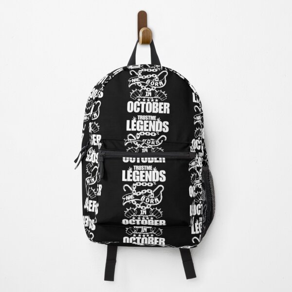 Artikelvorschau, Trust me Legends are born in October Chains Gift Premium Apparel Funny Holiday Xmas entworfen und verkauft von DesignByHeartUK.