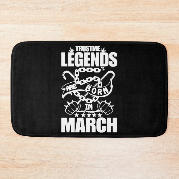 Item preview, Trust me Legends are born in March Chains Gift Premium Apparel Funny Holiday Xmas designed and sold by DesignByHeartUK.
