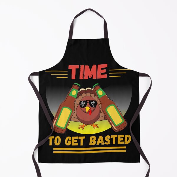 Item preview, time to get basted thanksgiving designed and sold by reka88.