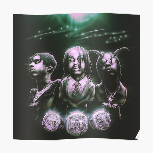 Poster Polo G Cover Hall of Fame Deluxe Poster