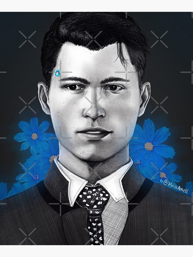 Connor Detroit become human  Poster for Sale by Limaqq