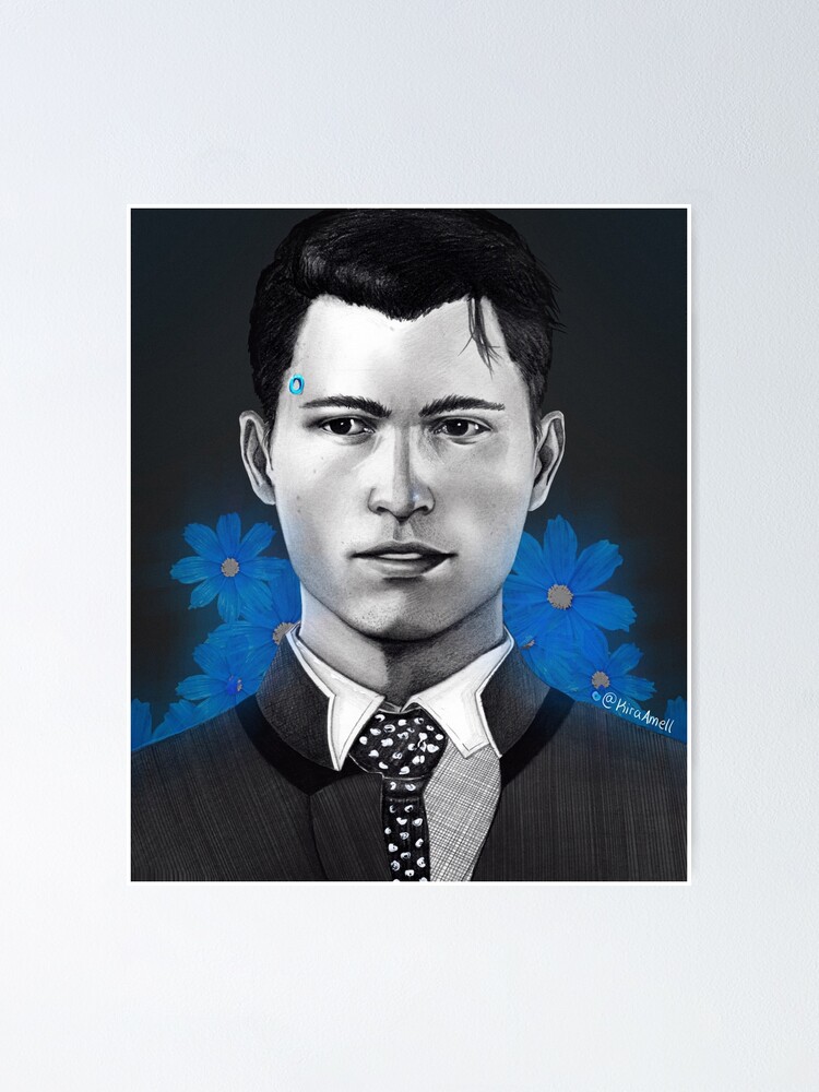 Connor Detroit become human  Poster for Sale by Limaqq