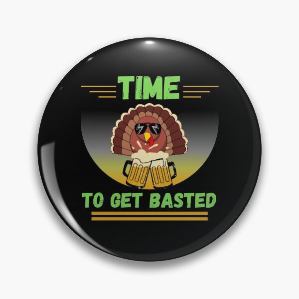 Item preview, time to get basted thanksgiving designed and sold by reka88.