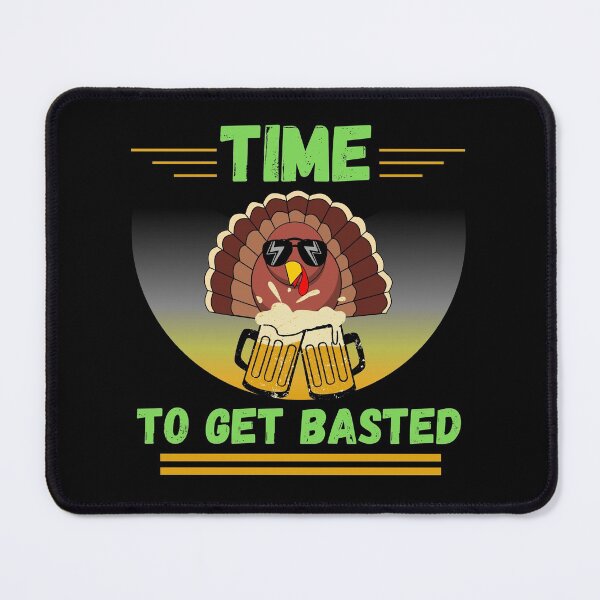 Item preview, time to get basted thanksgiving designed and sold by reka88.