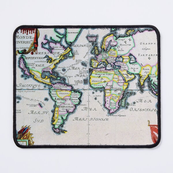 Item preview, Universal Map 1702 - Nicholas de Fer - Ancient Worlds designed and sold by Culturio.
