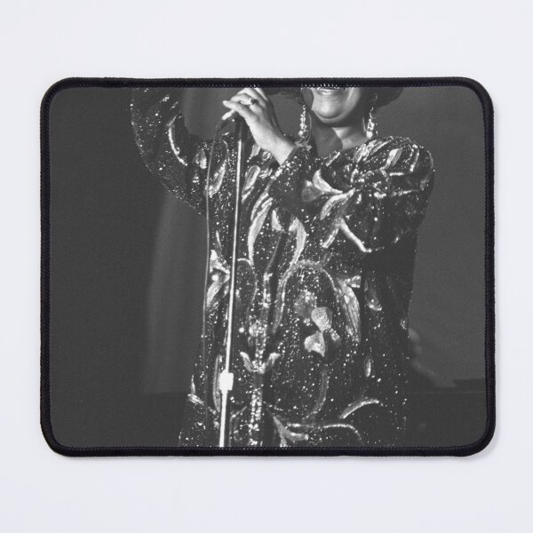 Item preview, Roberta Flack BW Photograph                   designed and sold by ConcertImages.